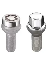 McGard 5 Lug Hex Install Kit w/Locks (Radius Seat Bolt) M14X1.5 / 17mm Hex / 26.3mm Shank L - Chrome                                     - 68018 - Image 2