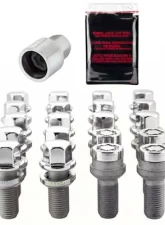 McGard 5 Lug Hex Install Kit w/Locks (Radius Seat Bolt) M14X1.5 / 17mm Hex / 26.3mm Shank L - Chrome                                     - 68018 - Image 3