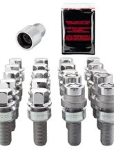 McGard 5 Lug Hex Install Kit w/Locks (Radius Seat Bolt) M14X1.5 / 17mm Hex / 28.1mm Shank L - Chrome                                     - 68020 - Image 3