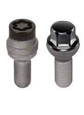 McGard 5 Lug Hex Install Kit w/Locks (Radius Seat Bolt) M14X1.5 / 17mm Hex / 35.4mm Shank L. - Black                                     - 68032BK - Image 2