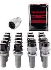 McGard 5 Lug Hex Install Kit w/Locks (Radius Seat Bolt) M14X1.5 / 17mm Hex / 35.4mm Shank L. - Black                                     - 68032BK - Image 3