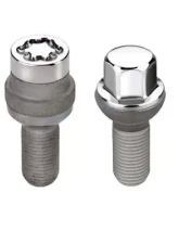 McGard 5 Lug Hex Install Kit w/Locks (Radius Seat Bolt) M14X1.5 / 17mm Hex / 35.4mm Shank L - Chrome                                     - 68032 - Image 2