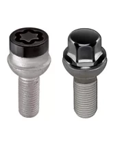 McGard 5 Lug Hex Install Kit w/Locks (Radius Seat Bolt) M14X1.5 / 17mm Hex / 27.5mm Shank L. - Black                                     - 68174BK - Image 2
