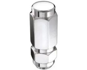 McGard Hex Lug Nut (Cone Seat / Duplex) 9/16-18 / 7/8 Hex / 2.5in. Length (Box of 100) - Chrome