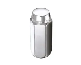 McGard Hex Lug Nut (Cone Seat) M14X1.5 / 22mm Hex / 1.945in. Length (Box of 100) - Chrome