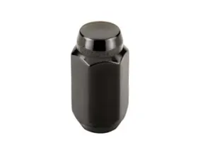 McGard Hex Lug Nut (Cone Seat) M14X1.5 / 22mm Hex / 1.635in. Length (Box of 144) - Black