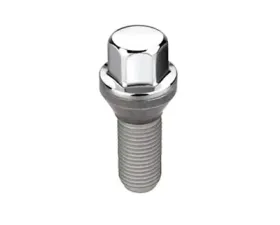 McGard Hex Lug Bolt (Cone Seat) M12X1.25 / 17mm Hex / 22.0mm Shank Length (Box of 50) - Chrome