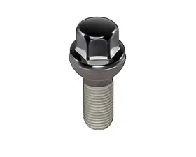 McGard Hex Lug Bolt (Radius Seat) M14X1.5 / 17mm Hex / 26.3mm Shank Length (Box of 50) - Black
