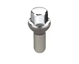 McGard Hex Lug Bolt (Radius Seat) M14X1.5 / 17mm Hex / 26.3mm Shank Length (Box of 50) - Chrome
