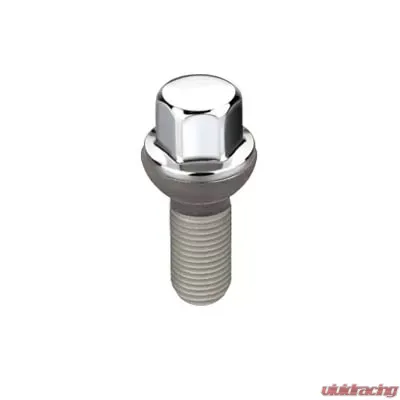 McGard Hex Lug Bolt (Radius Seat) M14X1.5 / 17mm Hex / 35.4mm Shank Length (Box of 50) - Chrome - 69832