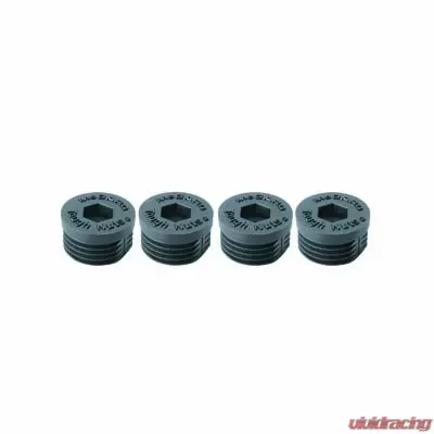 McGard Plugs For Racing Lug Nuts (4-Pack) - Black - 70002