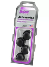 McGard Nylon Lug Caps For PN 24010-24013 (4-Pack) - Black                                     - 70005 - Image 3