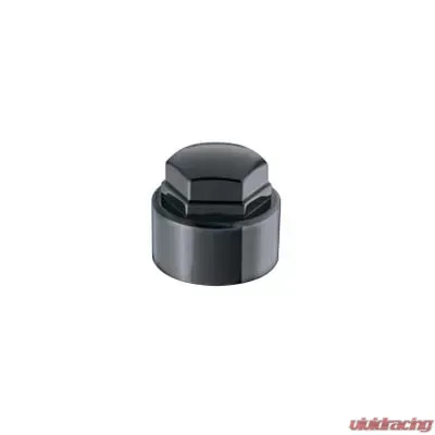 McGard Nylon Lug Caps For PN 24010-24013 (4-Pack) - Black - 70005