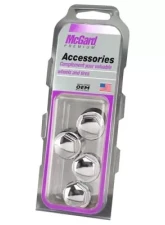 McGard Nylon Lug Caps For PN 24010-24013 (4-Pack) - Chrome                                     - 70006 - Image 3