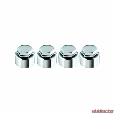 McGard Nylon Lug Caps For PN 24010-24013 (4-Pack) - Chrome - 70006