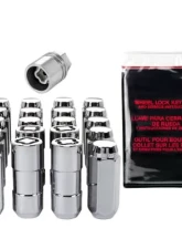 McGard 5 Lug Hex Install Kit w/Locks (Cone Seat Nut) M14X2.0 / 13/16 Hex / 2.25in. Length - Chrome                                     - 84505 - Image 3