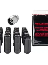 McGard 5 Lug Hex Install Kit w/Locks (Cone Seat Nut) M14X2.0 / 13/16 Hex / 2.25in. Length - Black                                     - 84517 - Image 3