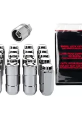 McGard 5 Lug Hex Install Kit w/Locks (Cone Seat Nut) 9/16-18 / 13/16 Hex / 1.75in. L - Chrome                                     - 84523 - Image 3