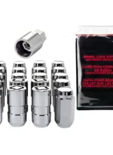 McGard 5 Lug Hex Install Kit w/Locks (Cone Seat Nut) M14X1.5 / 22mm Hex / 1.635in. Length - Chrome                                     - 84525 - Image 3