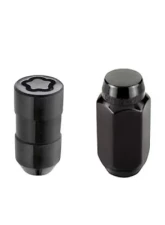 McGard 5 Lug Hex Install Kit w/Locks (Cone Seat Nut) M14X1.5 / 22mm Hex / 1.635in. Length - Black                                     - 84527 - Image 2