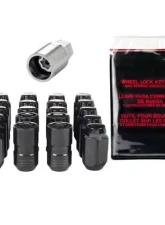 McGard 5 Lug Hex Install Kit w/Locks (Cone Seat Nut) M14X1.5 / 22mm Hex / 1.635in. Length - Black                                     - 84527 - Image 3