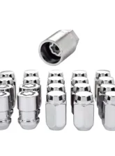 McGard 5 Lug Hex Install Kit (Clamshell) w/Locks (Cone Seat Nut) 1/2-20 / 13/16 Hex - Chrome                                     - 84530CN - Image 3