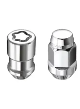 McGard 5 Lug Hex Install Kit w/Locks (Cone Seat Nut / Bulge) M12X1.5 / 3/4 Hex / 1.45in L - Chrome                                     - 84537 - Image 2
