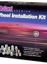 McGard 5 Lug Hex Install Kit w/Locks (Cone Seat Nut) M12X1.75 / 13/16 Hex / 1.815in. L - Chrome                                     - 84560 - Image 3
