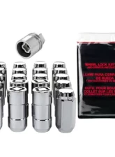 McGard 5 Lug Hex Install Kit w/Locks (Cone Seat Nut) M12X1.75 / 13/16 Hex / 1.815in. L - Chrome                                     - 84560 - Image 3