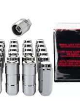 McGard 6 Lug Hex Install Kit w/Locks (Cone Seat Nut) M14X2.0 / 13/16 Hex / 2.25in. Length - Chrome                                     - 84605 - Image 3