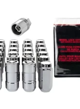McGard 6 Lug Hex Install Kit w/Locks (Cone Seat Nut) M14X1.5 / 13/16 Hex / 1.945in. L - Chrome                                     - 84620 - Image 3