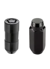 McGard 6 Lug Hex Install Kit w/Locks (Cone Seat Nut) M14X1.5 / 22mm Hex / 1.945in. Length - Black                                     - 84640 - Image 2