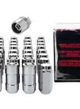 McGard 8 Lug Hex Install Kit w/Locks (Cone Seat Nut) 9/16-18 / 13/16 Hex / 1.75in. Length - Chrome                                     - 84823 - Image 3