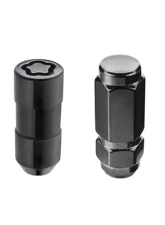 McGard 8 Lug Hex Install Kit w/Locks (Cone Seat Nut / Duplex) 9/16-18 / 7/8 Hex / 2.5in. L - Black                                     - 84844 - Image 2