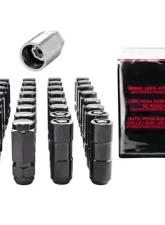 McGard 8 Lug Hex Install Kit w/Locks (Cone Seat Nut / Duplex) 9/16-18 / 7/8 Hex / 2.5in. L - Black                                     - 84844 - Image 3