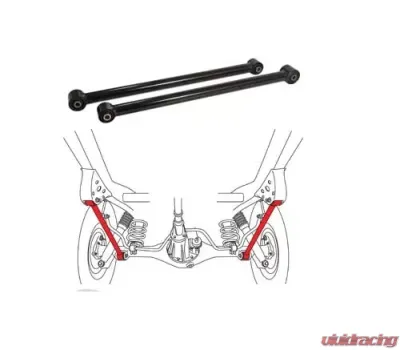SPC Performance Rear Lower Control Arms (Pair) Toyota Landcruiser 2008 - 25965