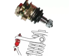 SPC Performance Front/Rear Adjustable Ball Joint±1.5°g.) Honda S2000 2000-2009