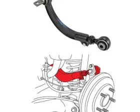 SPC Performance Adjustable Rear Camber Arm Honda Civic | SI | Hybrid | Acura CSX | ILX 2006-2013
