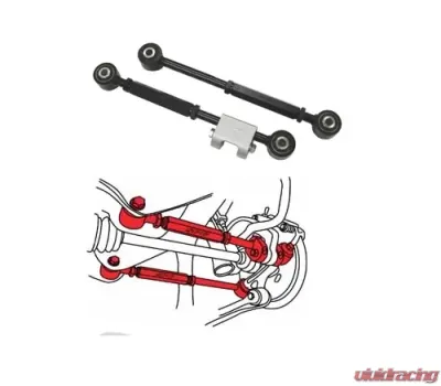 SPC Performance Rear EZ Arm XR Adjustable Control Arms Subaru Impreza 1993-2007 - 67640