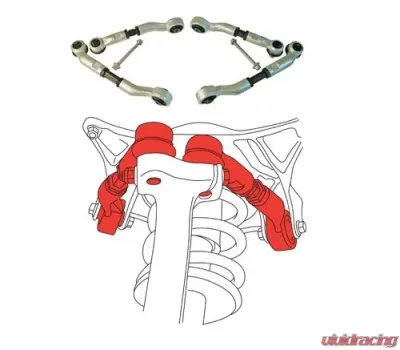 SPC Performance Front Adj Upper Multi Link Control Arm Kit Audi A4 | S4 | RS4 | A5 | S5 2009-2022 - 81363