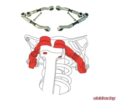 SPC Performance Audi and VW Adjustable Control Arm Kit - 81373