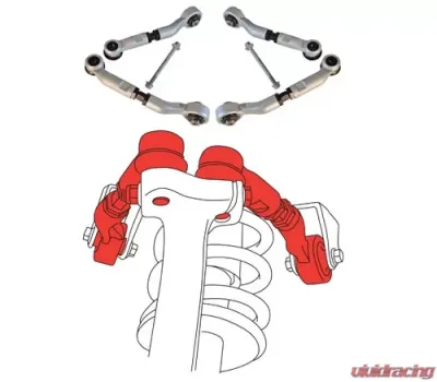SPC Performance Front Adj Upper Multi Link Control Arm Kit Audi A4 | S4 |A5 | S5 2017-2023 - 81388