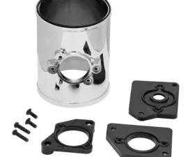 Spectre Air Flow Sensor Mount 3in. OD - Chrome