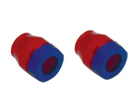 Spectre Magna-Clamp Hose Clamps 5/32in. (2 Pack) - Red/Blue