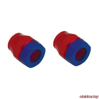 Spectre Magna-Clamp Hose Clamps 5/32in. (2 Pack) - Red/Blue - 1160