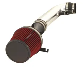 Spectre Air Intake Kit - Clear Anodized w/Red Filter Ford Mustang GT V8-4.6L F/I 1996-2004