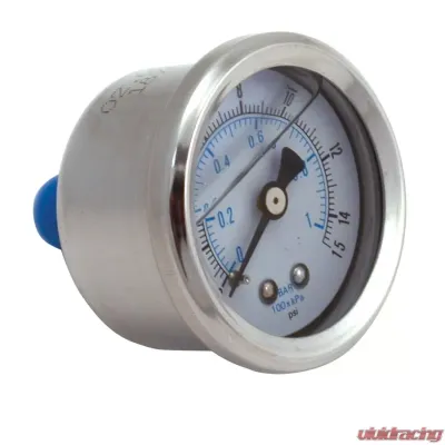 Spectre Fuel Pressure Gauge (Liquid Filled) 0-15psi - 2515