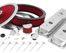 Spectre SB Chevy Centerbolt Deluxe Engine Dress Up Kit - Red