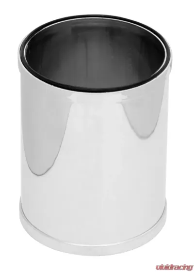 Spectre Straight Intake Tube 3in. OD x 4in. L - Chrome - 87081