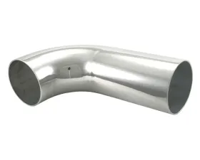Spectre Universal Tube Elbow 3-1/2in. OD / 90 Degree Mandrel w/6in. Leg - Aluminum